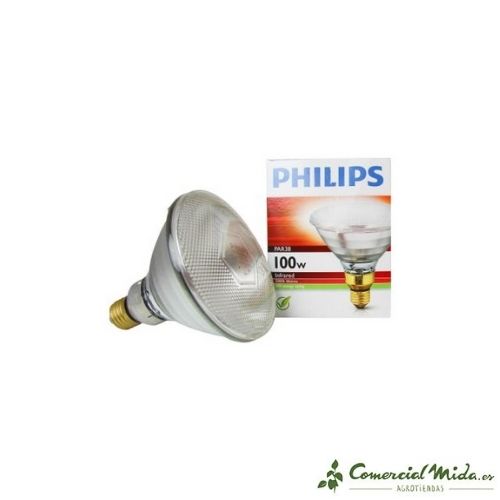 Bombilla Infrarrojos Philips Blanca 100 W