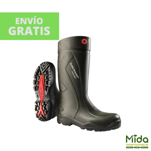 Dunlop Purofort Outlander – Bottes De Sécurité S5 Avec Coque Et Semelle Acier – Taille 46 Vert