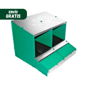 VISTAZO RÁPIDO GYC Ponedero para Gallinas Desmontable (Sin cesta)