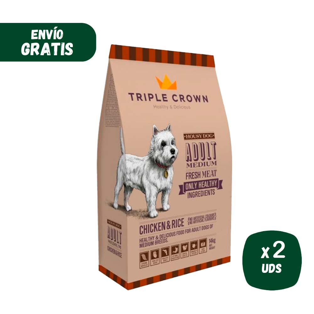 TRIPLE-CROWN-HOUSY-DOG-para-perros-adultos-x-2-unds