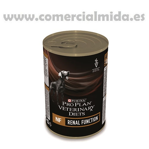 Mousse PURINA PRO PLAN VETERINARY DIETS CANINE NF 400g para perros con insuficiencia renal