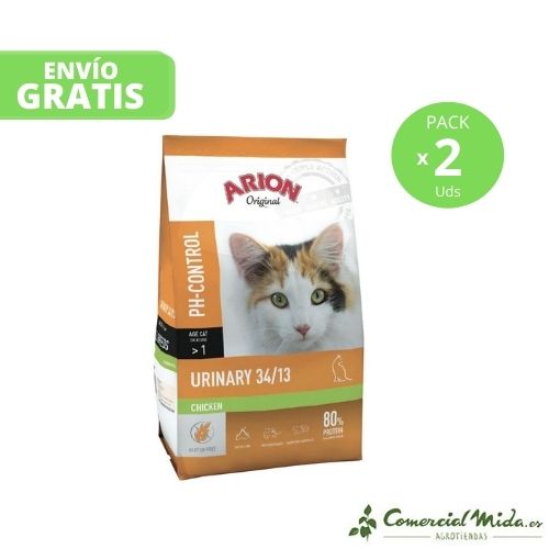 Pack de pienso Arion Original Urinary 34/13 para gatos