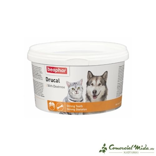 Suplemento alimenticio para perro y gato Drucal 250 gr de Beaphar