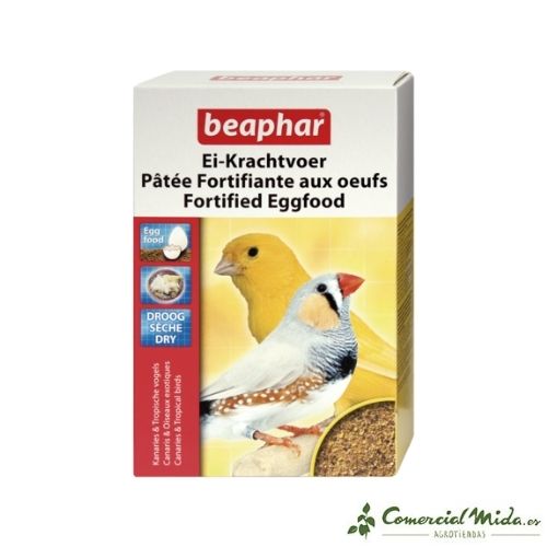 Alimento complementario para canarios Pasta de huevo de Beaphar
