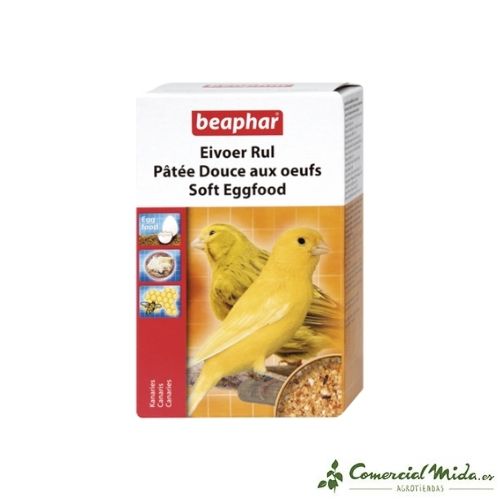 Alimento complementario para pájaros Pasta de Huevo con Miel de Beaphar