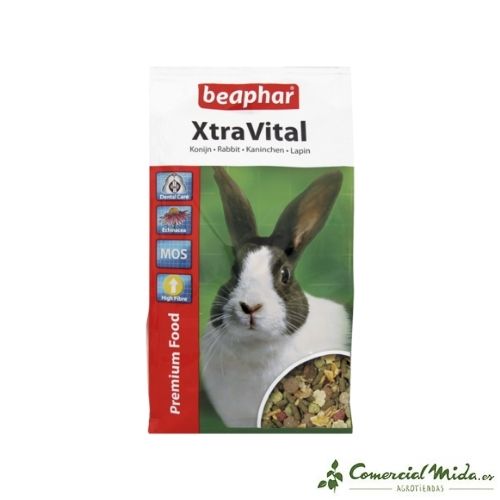 Comida para conejos Xtravital Conejos 1 Kg de Beaphar
