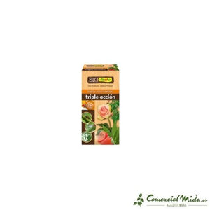 VISTAZO RÁPIDO Triple Acción Ecológico BIOFLOWER contra Insectos, Melaza y Hongos