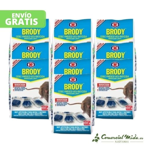 Brody Cebo Fresco 500 gr pack de 10 unidades