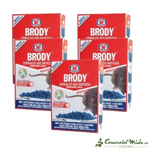 Brody Cereales - 1 kg pack de 5 unidades