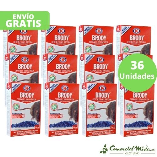 Brody Cereales - 150 gr pack de 36 unidades