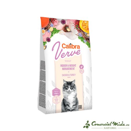 Calibra Cat Comida Verve para Gatos Indoor