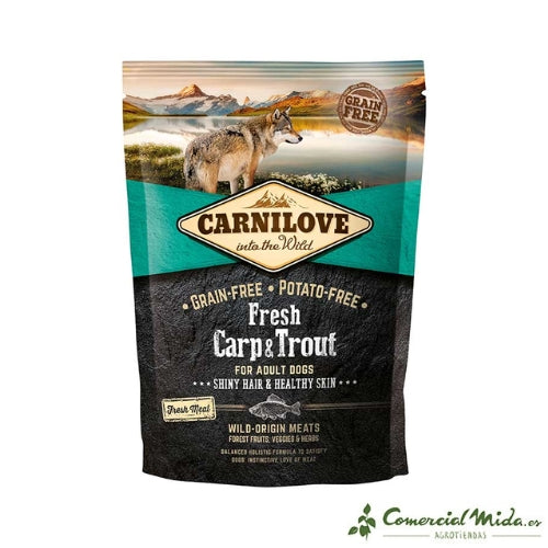CARNILOVE CANINE ADULT FRESH CARPA TRUCHA 1,5kg