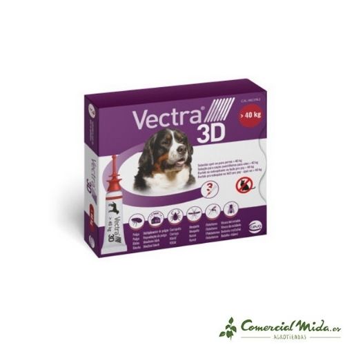 Pipetas Vectra 3D para perros gigantes de Ceva