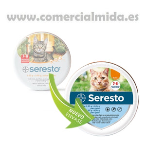 VISTAZO RÁPIDO Collar SERESTO BAYER para gatos anti pulgas y garrapatas