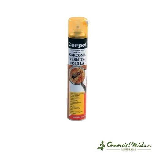 Spray CORPOL 500ml tratamiento para madera anti carcoma, termita y polilla