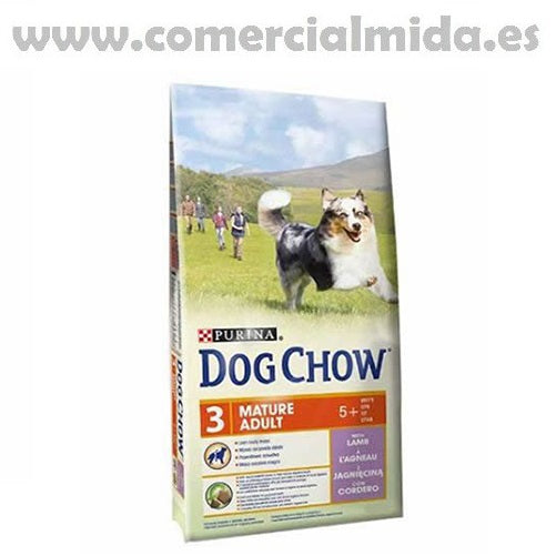 Pienso PURINA DOG CHOW ADULT MATURE CORDERO para perros maduros
