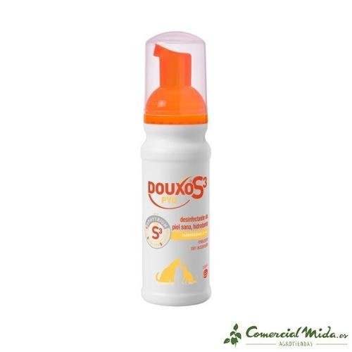Mousse Douxo Pyo S3 desinfectante de piel con clorhexidina para mascotas (150ml)