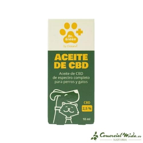 DR. GREEN Aceite de CBD Perros y Gatos 2,5%