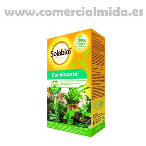 Enraizante líquido para esquejes y plantas trasplantadas SOLABIOL 40ml –  Comercial Mida