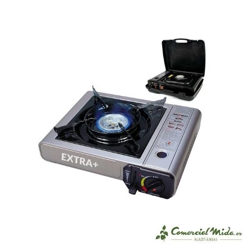 EXTRA+ Hornillo Cocina de Gas Portátil – Comercial Mida