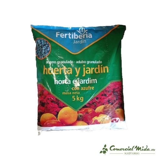 Abono granulado Fertiberia Huerta y Jardín 5Kg