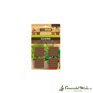 VISTAZO RÁPIDO Abono Orgánico FLOWER Clavos de Guano 20 Uds
