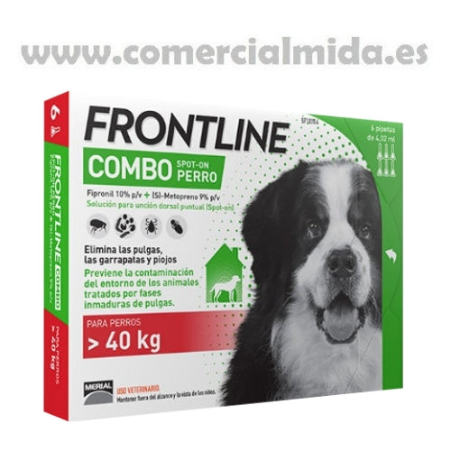 Frontline Combo Spot On Perros Gigantes 6 Pipetas