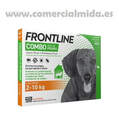 Frontline Combo Spot On Perros Pequeños 3 pipetas