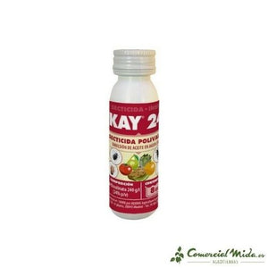 VISTAZO RÁPIDO Insecticida acaricida KAY 24 8cc polivalente contra insectos y ácaros