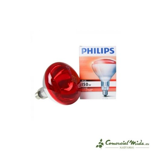 Bombilla Infrarrojos Philips Roja 150 W