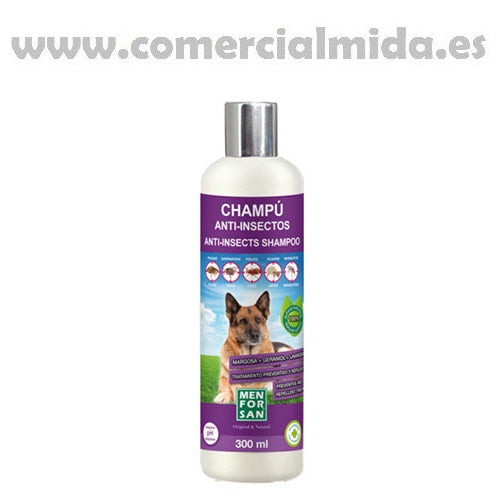 Champú MENFORSAN 300ml anti-insectos para perros