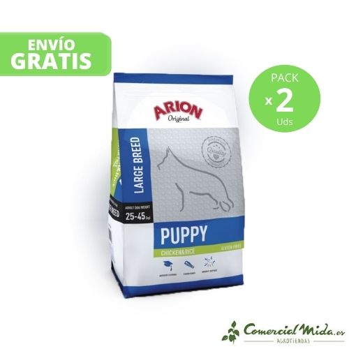 Pack Arion Original Puppy Large Breed Pollo