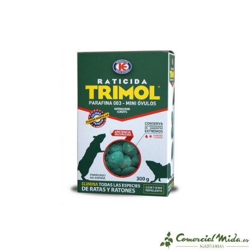 Raticida Trimol Mini óvulos 300 gr