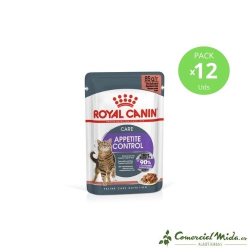 Gelatina Royal Canin Apettite Control Care para gatos esterilizados 12x85gr