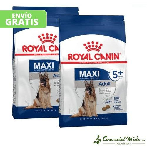 ROYAL CANIN MAXI ADULT 5+ pack de 2 unidades