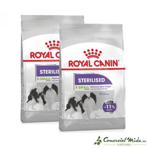 ROYAL CANIN X-SMALL STERILISED pack de 2 unidades