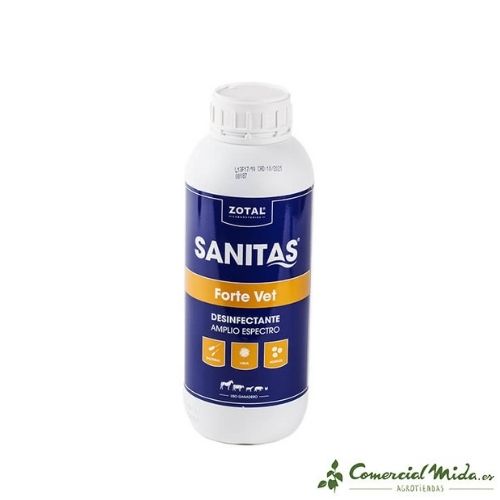 SANITAS® Forte Vet: Desinfectante de Amplio Espectro