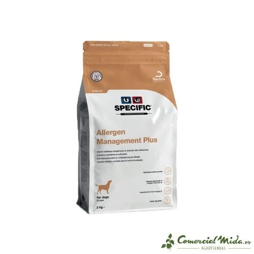 Alimento seco para perros Allergen Management Plus 2 Kg de Specific