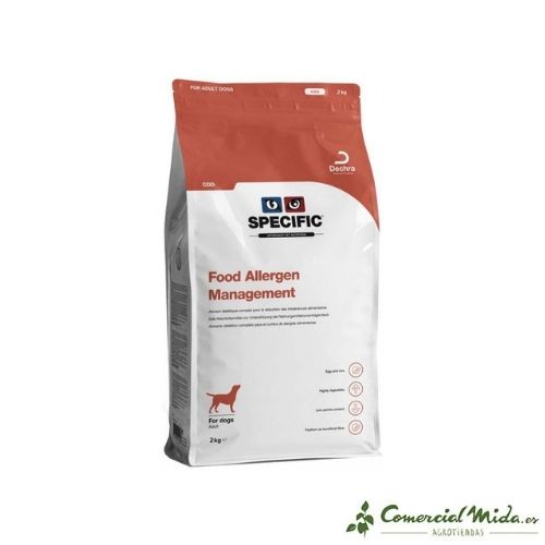 Alimento seco para perros Food Allergen Management CDD 2 Kg de Specific