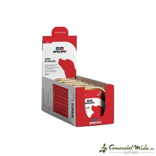 Alimento húmedo para perros Adult All Breeds 6 x 300 gr de Specific