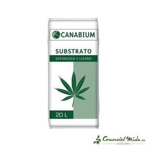 VISTAZO RÁPIDO Sustrato CANABIUM esponjoso y ligero para plantas cannabis