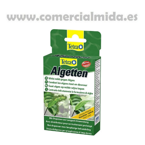 Algetten Tabletas Elimina Algas Acuarios