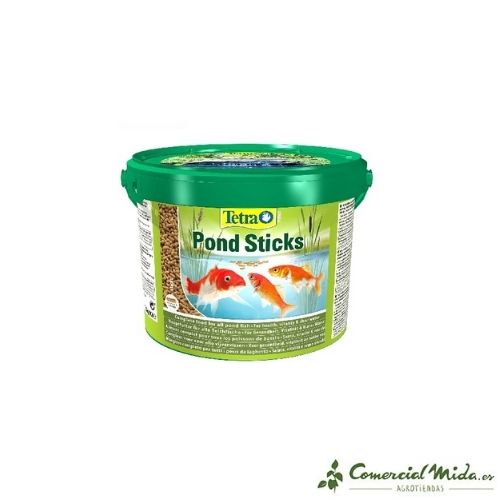 Alimento para peces de estanque Pond Sticks 10L de Tetra