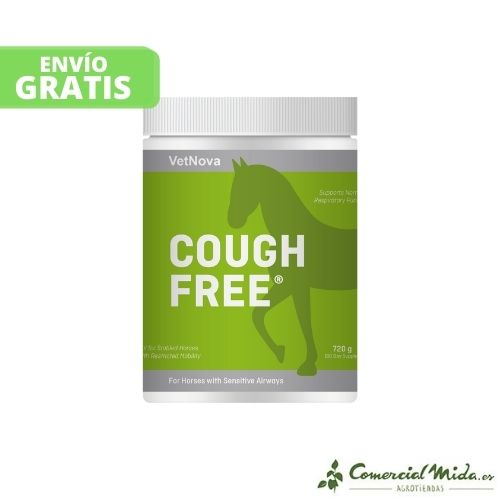 Cough Free Vetnova para el cuidado respiratorio en caballos (720gr)