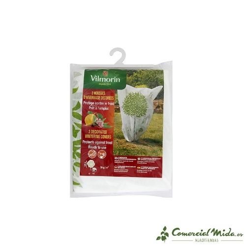 Vilmorin funda de invierno para plantas y arbustos (1,60x1,60cm)