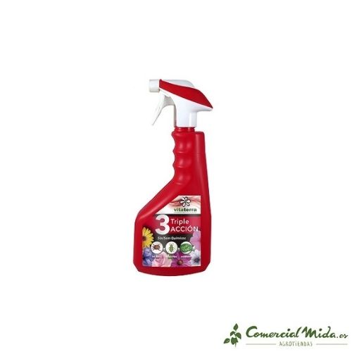 Spray anti hongos ecológico Triple Acción 750 ml de Vitaterra