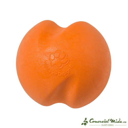 West Paw Juguete Pelota Jive para Perros Naranja