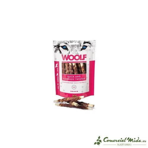 Snack Woolf rollitos masticables para perros 100gr