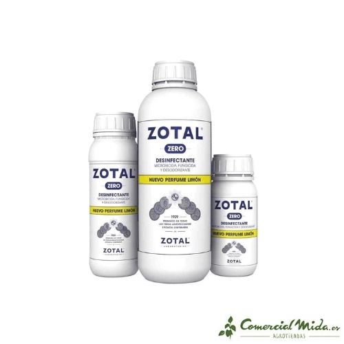 Zotal Zero desinfectante bactericida microbicida y desodorizante