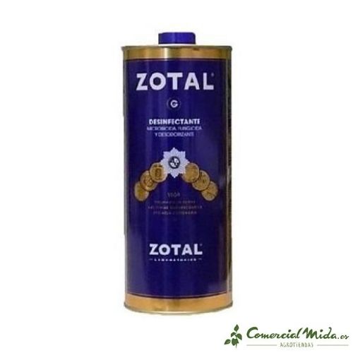 Desinfectante recinto para vivienda ZOTAL® (microbicida, fungicida y desodorizante). Envase 1 kg